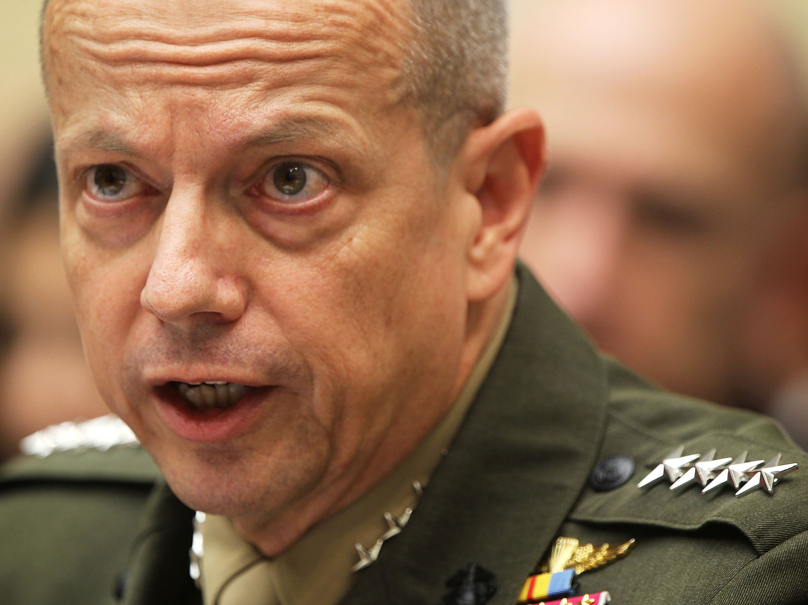 Marine Gen. John Allen. General Allen Says He Will 'Fully Cooperate' With Investigation