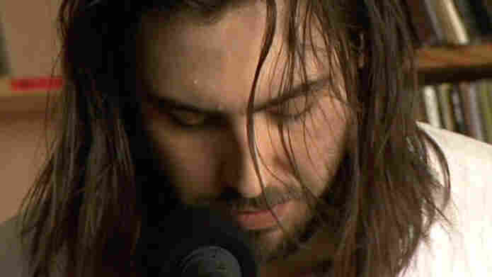Andrew W.K.; credit: Becky Lettenberger/NPR
