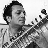 Ravi Shankar playing the sitar in May 1966.