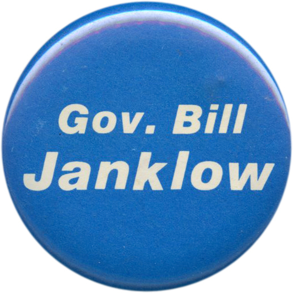 George McGovern Pin Back Button South Dakota Local Senate Senator Campaign