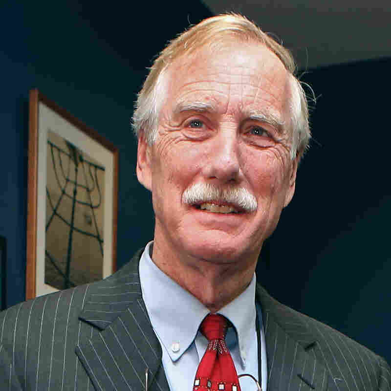 Sen.-elect Angus King, I-Maine