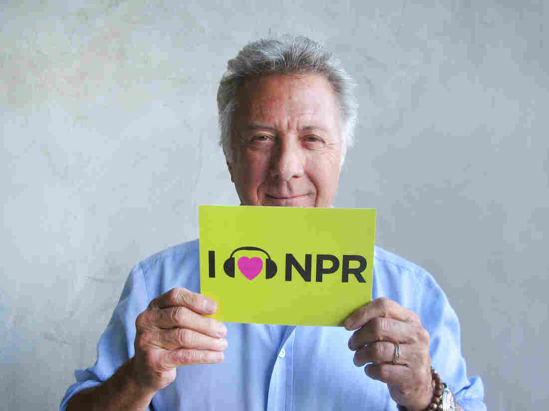 Dustin Hoffman at NPR West.