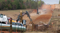 TransCanada already has begun construction on a southern section of the Keystone XL pipeline. Since it doesn't cross the U.S.-Canadian border, it doesn't require approval from the State Department and President Obama.