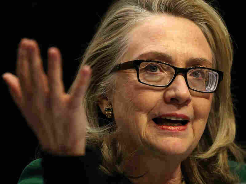 Secretary of State Hillary Clinton testifies before the Senate Foreign Relations Committee about the attacks against the U.S. mission in Benghazi, Libya.