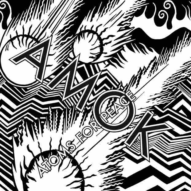 Cover art for the Atoms For Peace album, Amok.