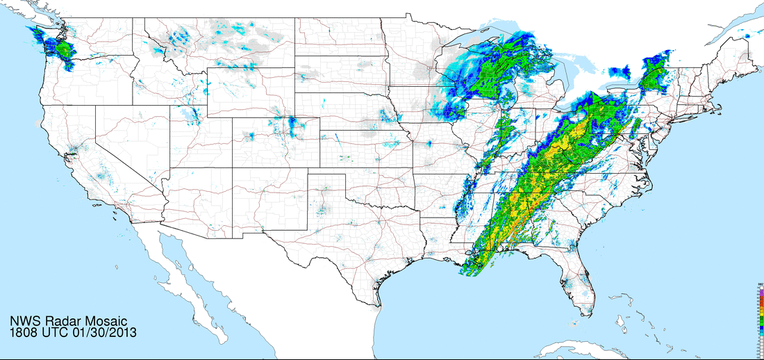 Severe Weather Moves East; Tornado Overturns Vehicles In Georgia : The ...