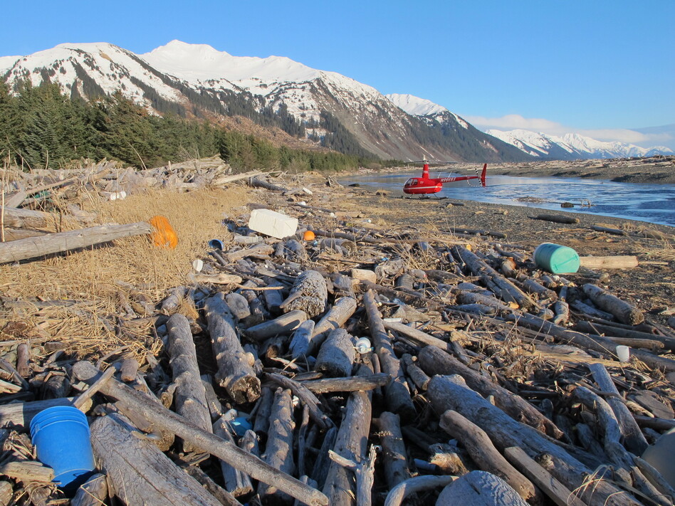 Tsunami Debris On Alaska's Shores Like 'Standing In Landfill' NCPR News