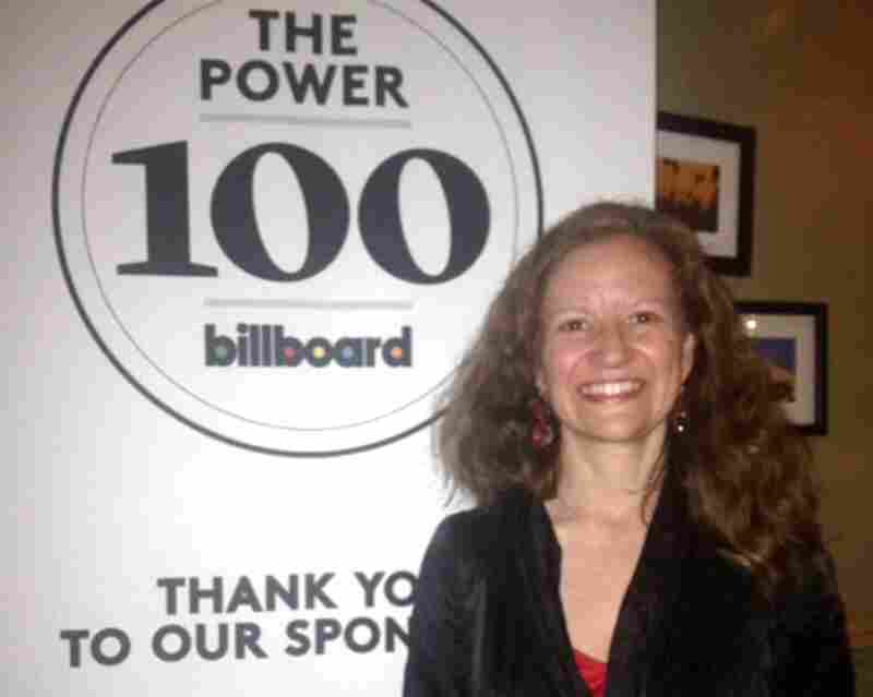 NPR Music Director and EP Anya Grundmann at a celebratory dinner Billboard held in LA for its Power 100 honorees.