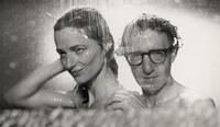 Charlotte Rampling and Woody Allen in his film Stardust Memories.