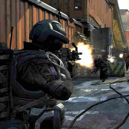 A typical scene from Call of Duty: Black Ops 2, the latest in the series of wildly popular video games. A typical scene from Call of Duty: Black Ops 2, the latest in the series of wildly popular video games.
