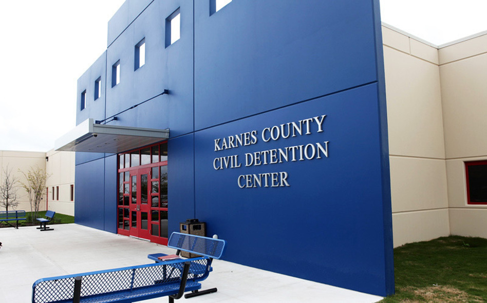 Karnes County Detention Center in Karnes City, Texas. (ICE)