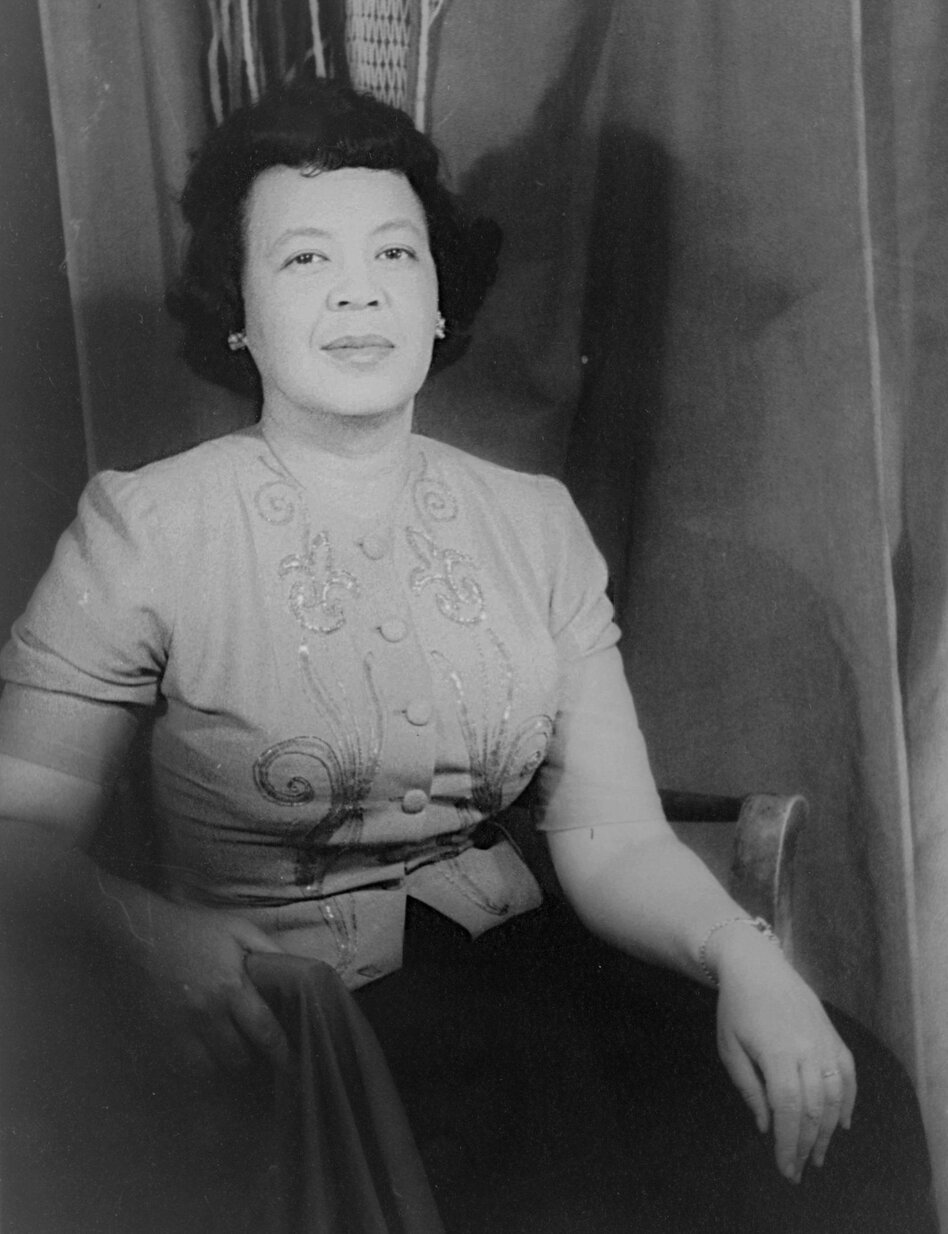 Margaret Bonds in 1956. Born in Chicago in 1913, Bonds became one of the first African-American female composers to gain recognition in the United States.