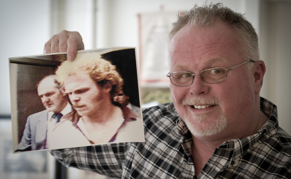 Kirk Bloodsworth was the first person in the U.S. to be exonerated by DNA evidence after receiving the death sentence. Convicted in 1985 of the rape and murder of a young girl, he was released in 1993. (Mladen Antonov/AFP/Getty Images)