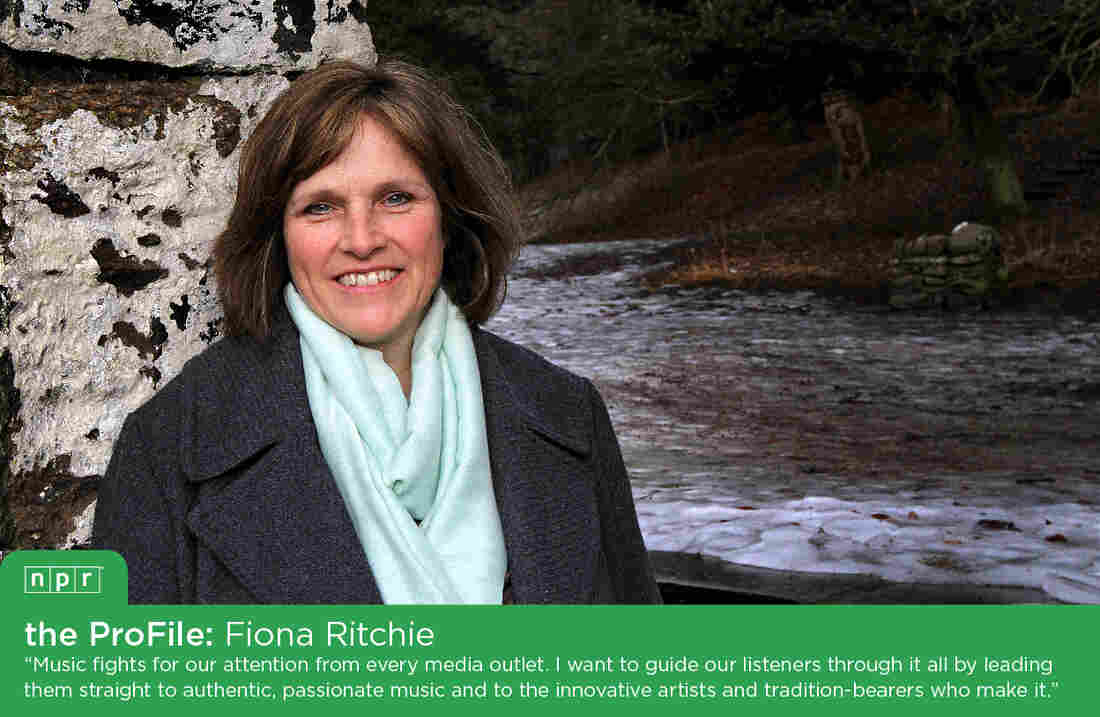NPR's The Thistle & Shamrock Host Fiona Ritchie.