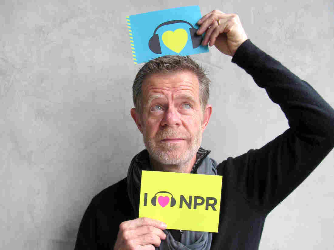 William H. Macy at NPR West.
