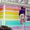 House Across From Westboro Baptist Is Painted With Gay Pride Rainbow Colors