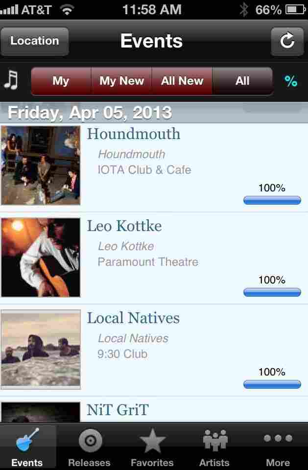 BandMate Screenshot