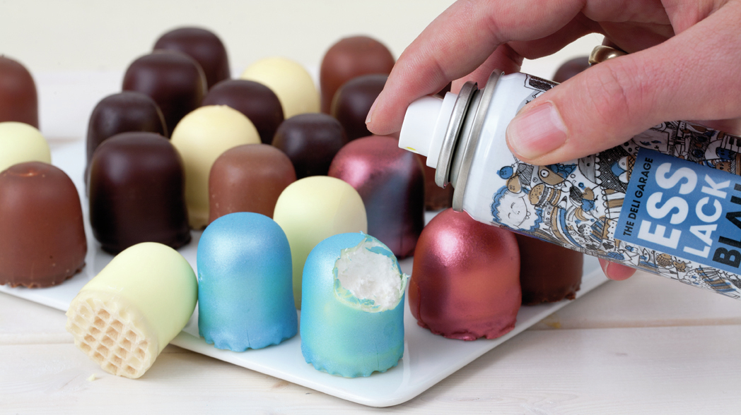 Edible Spray Paint Give Your Foods The Midas Touch The Salt NPR