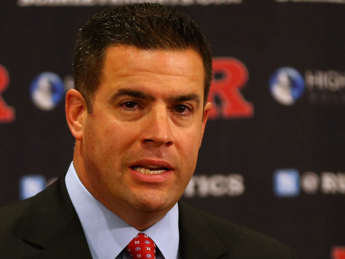 Rutgers Athletic Director Is Out Of A Job : The Two-Way : NPR