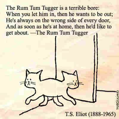 T. S. Eliot, from "The Rum Tum Tugger"