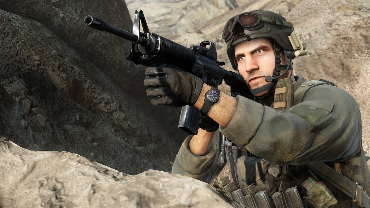 Medal of Honor's authentic action is a selling point for its publisher, Electronic Arts.