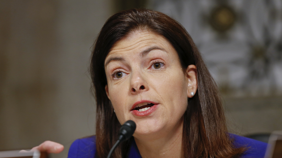 Sen. Kelly Ayotte, R-N.H., has drawn the focus of gun control proponents for voting against a bid to expand criminal background checks for gun buyers. (J. Scott Applewhite/AP)