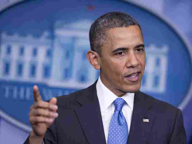 President Barack Obama holds a press conference on Tuesday.