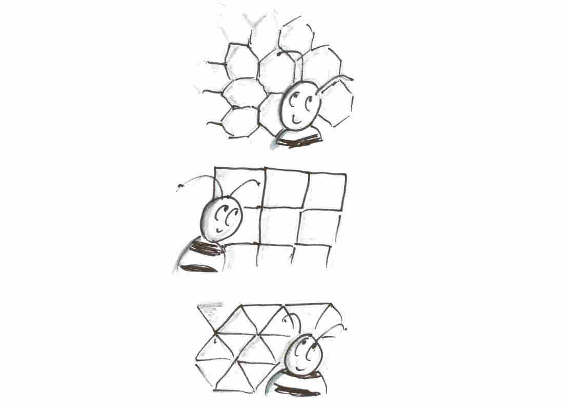 Bees in shapes