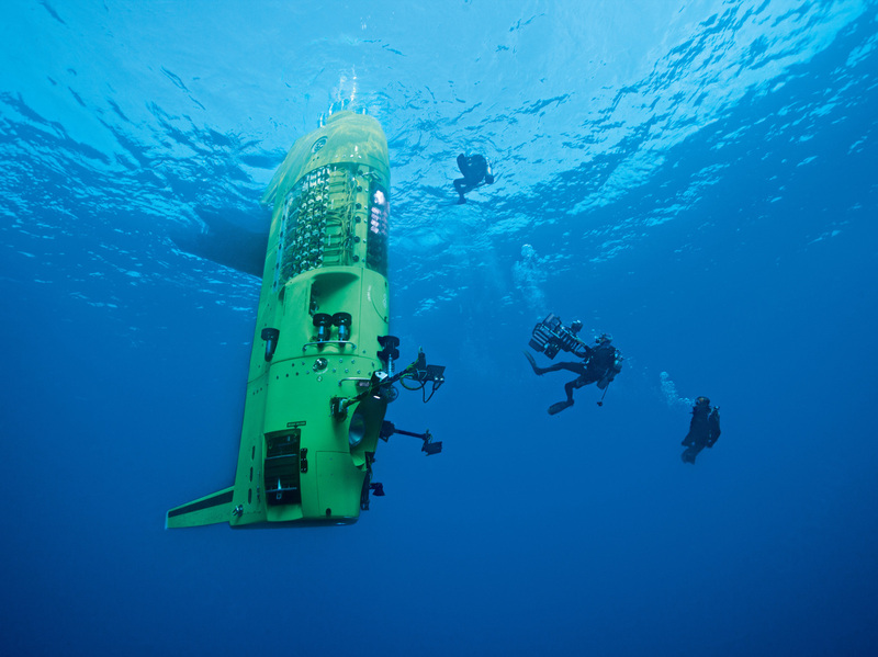 Descending Into The Mariana Trench James Cameron s Odyssey The Two 