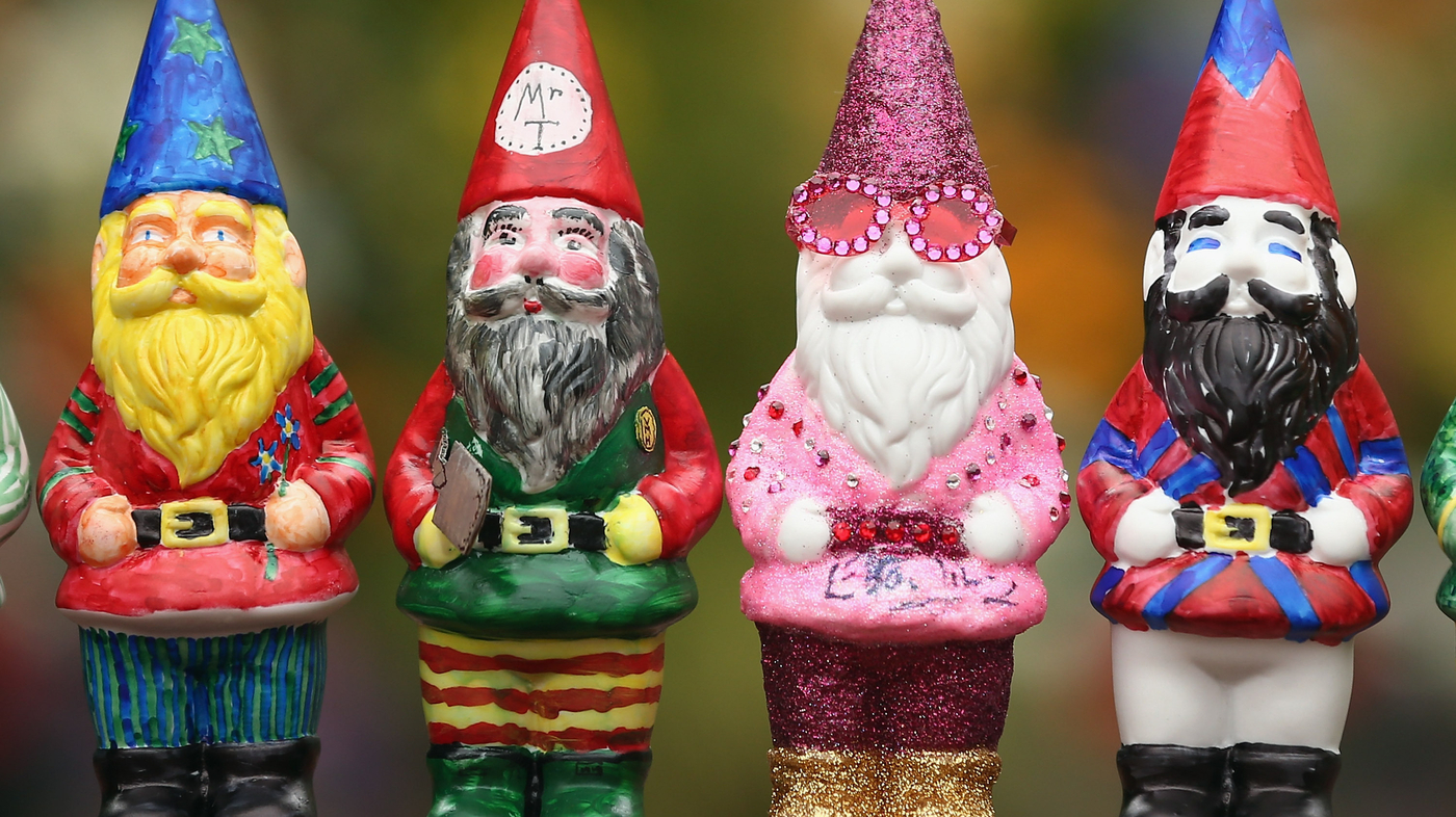 Gnomes Crash Distinguished Garden Show In England The TwoWay NPR
