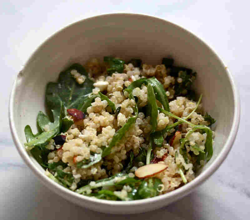 Rhubarb-Quinoa Salad