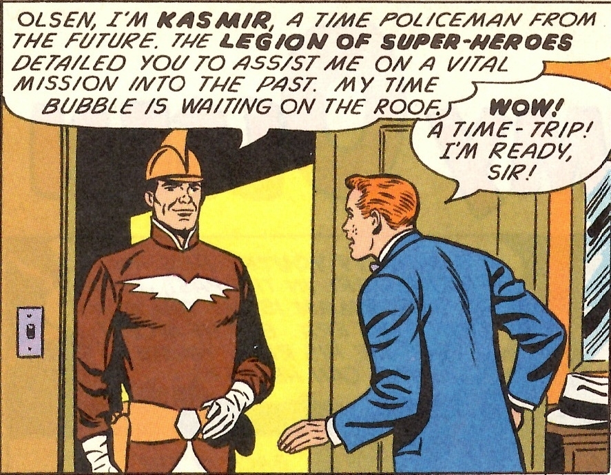 Describe superman character picture