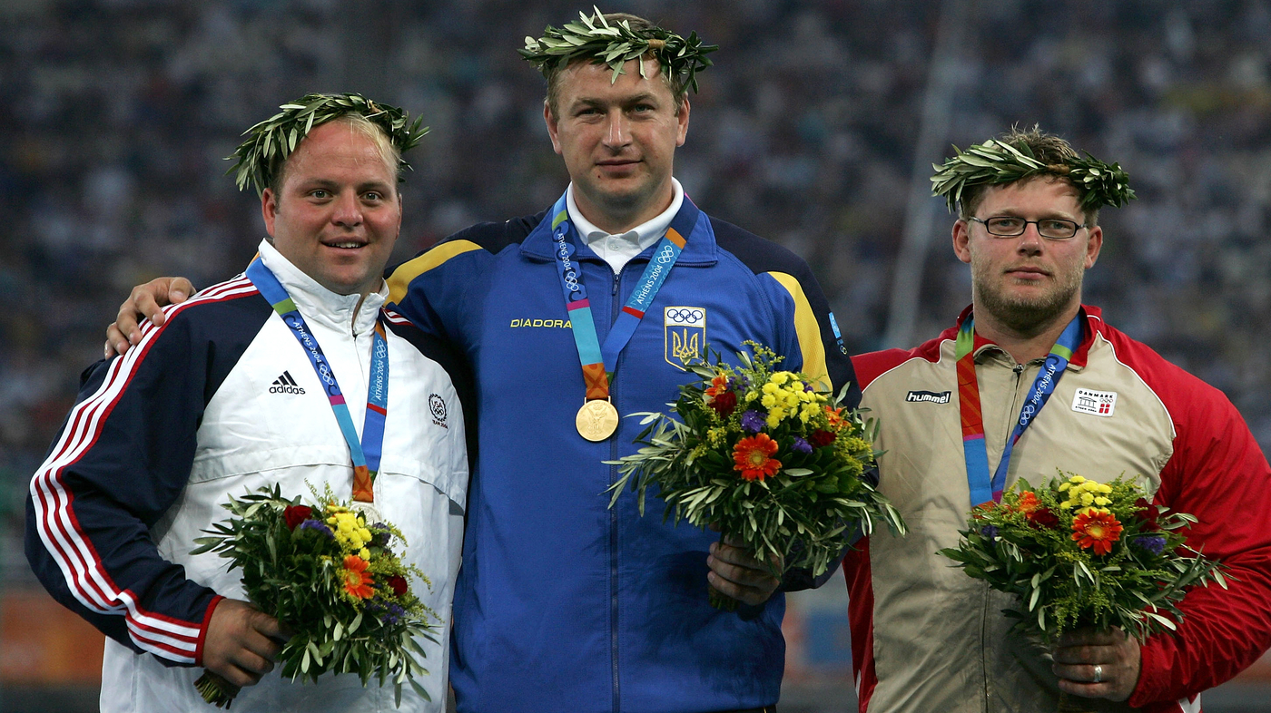 U.S. Shot Putter Awarded Gold, Years After 2004 Olympics : The Two-Way ...