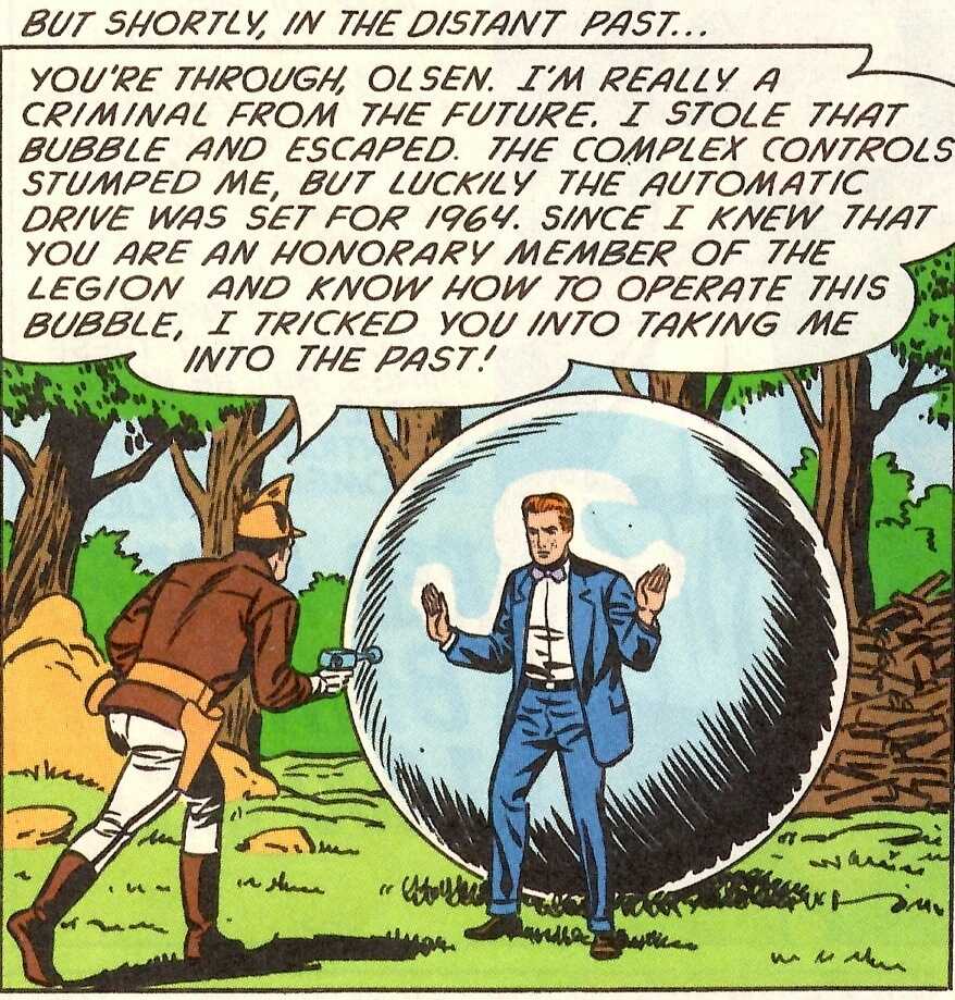 A panel from Superman's Pal, Jimmy Olsen: #79.