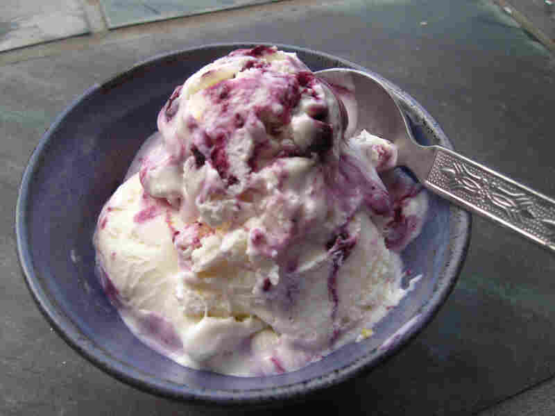 Blueberry Cheesecake Ice Cream