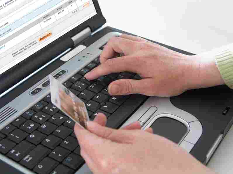 Hands on a keyboard.
