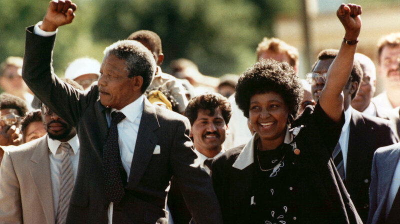 Image result for mandela released