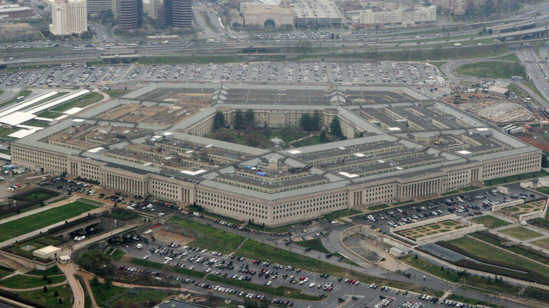 The Pentagon is seen from the air in a 2008 photo.
