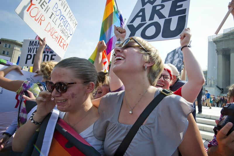 Protester Interrupts Supreme Court Arguments on Gay Marriage