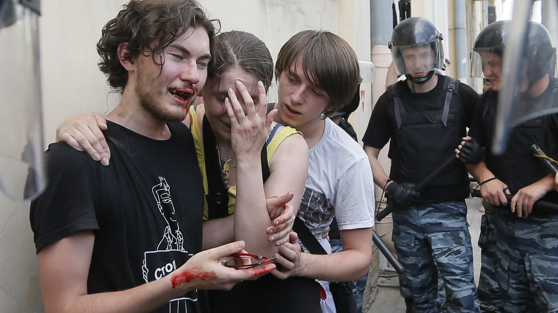 Banned From Marching, Russians Celebrate Gay Pride Online : Parallels : NPR