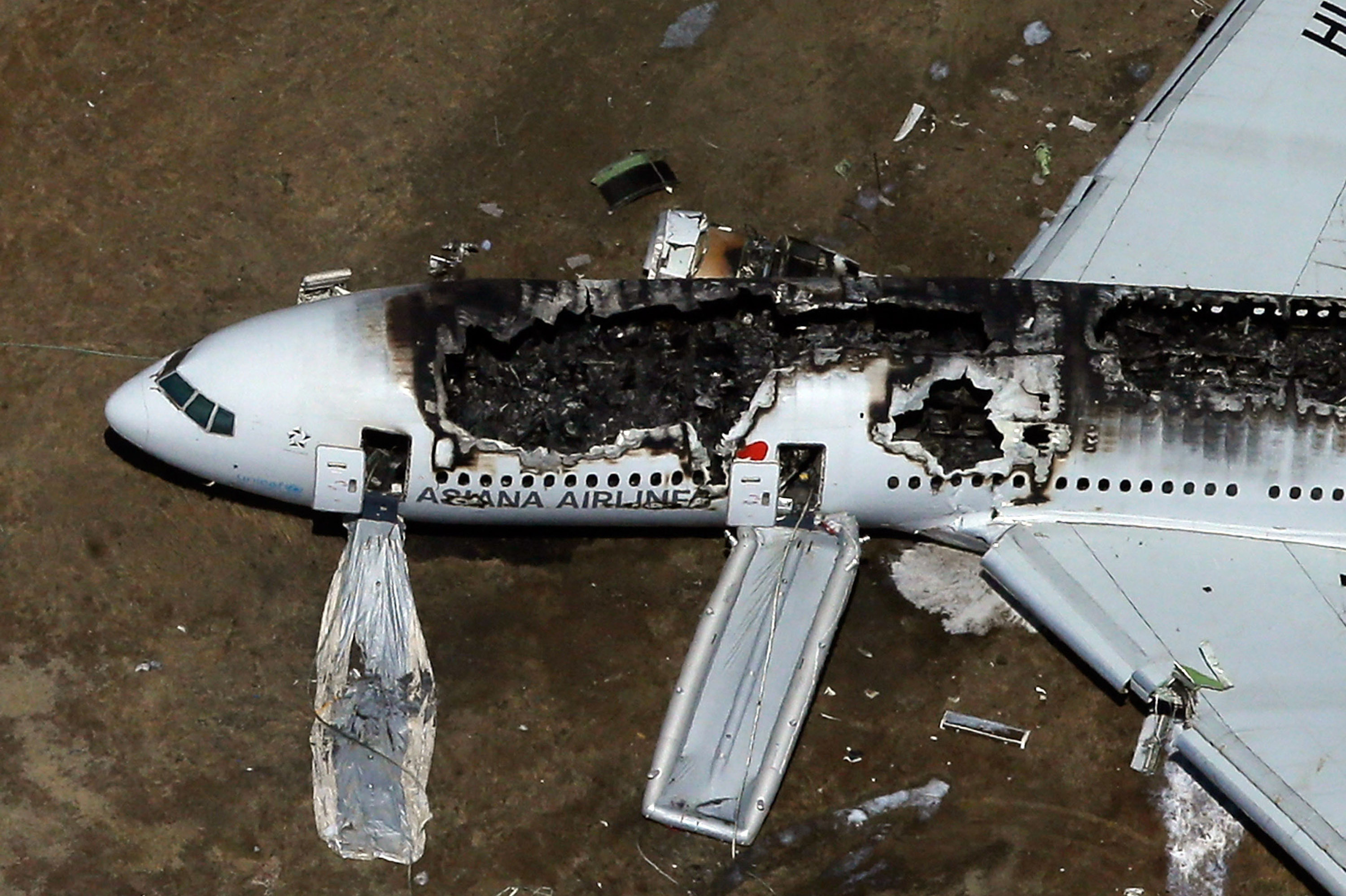 Asiana Flight Tried To Abort Landing Seconds Before Crash : The