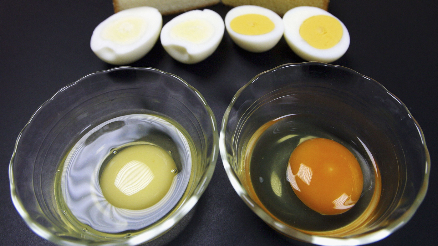 Help! My Egg Yolks Are Freakishly White The Salt NPR