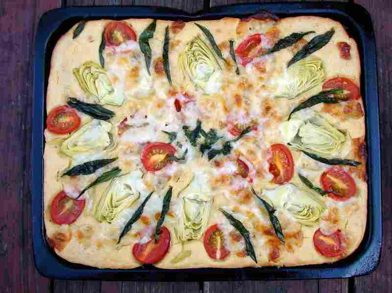 Chickpea Flour Cake With Tarragon