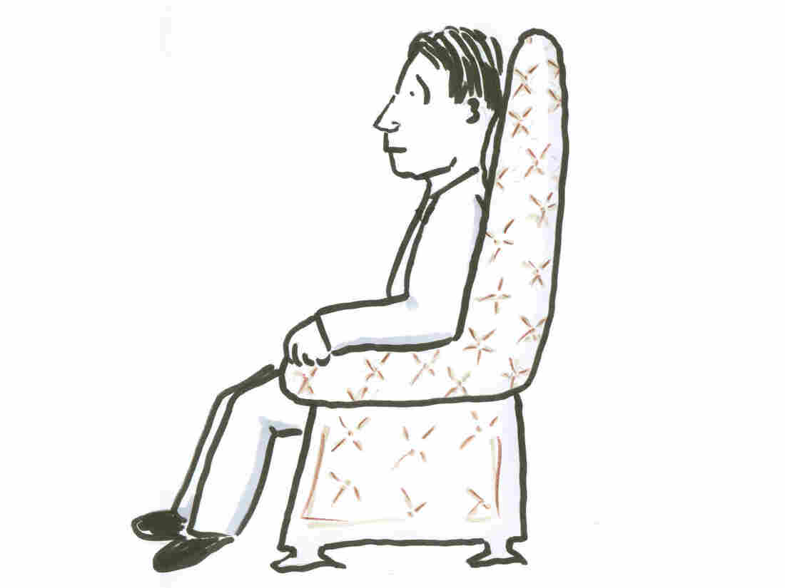 Man sitting in chair
