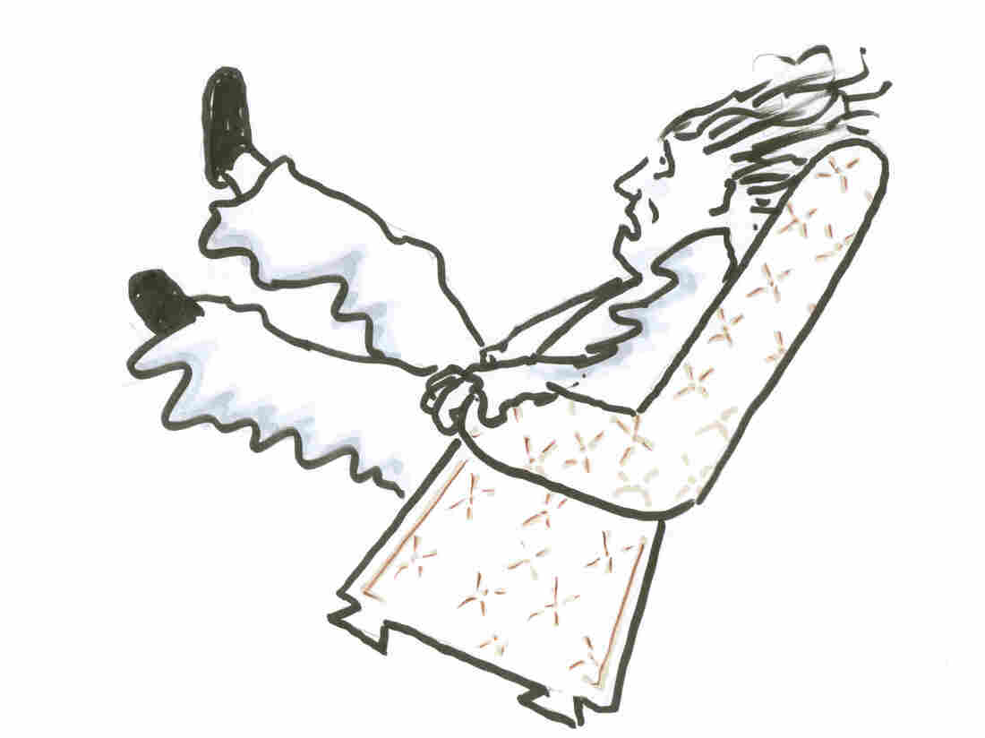 Man in Chair, setting #3.