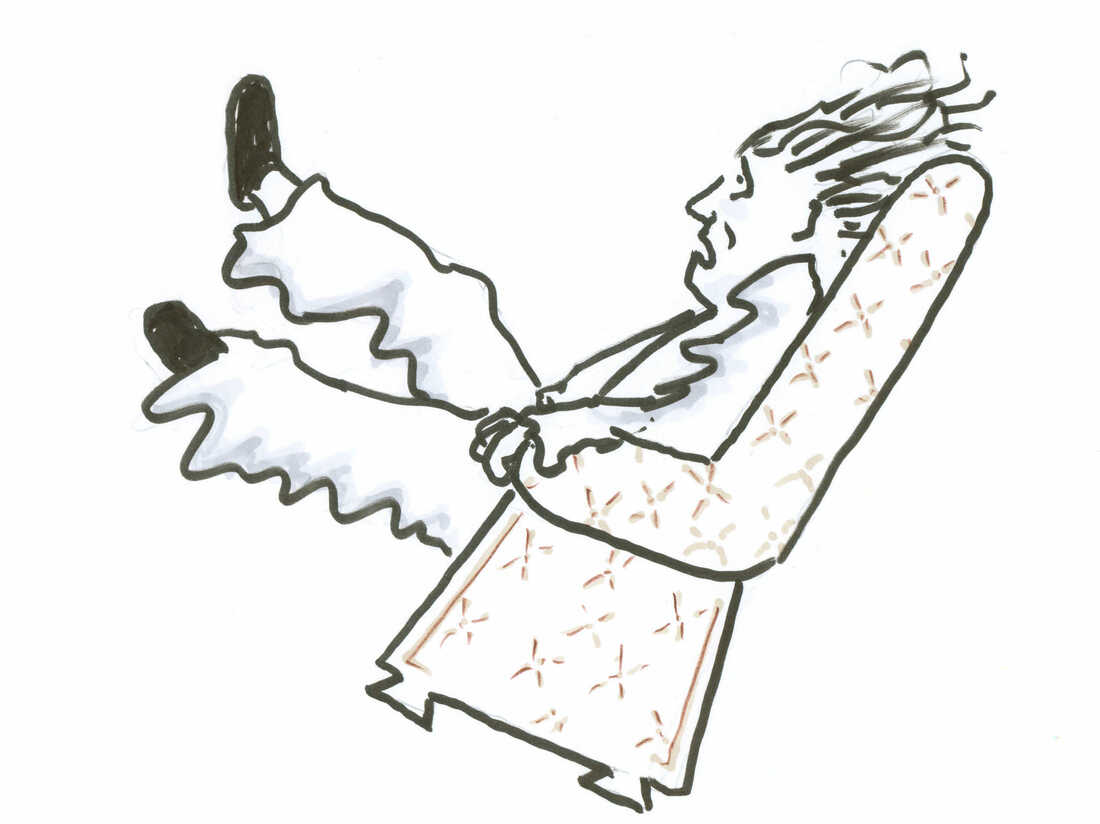 Man in Chair, setting #3.