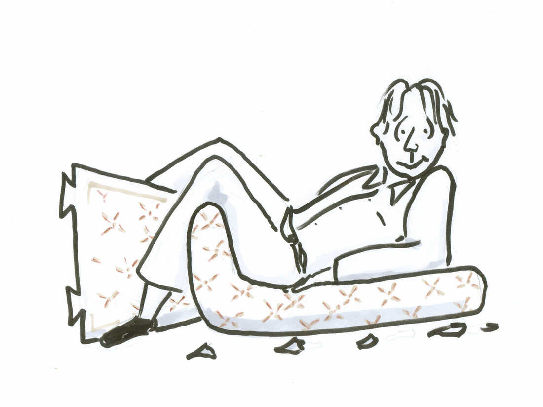 Man in chair, setting #5.