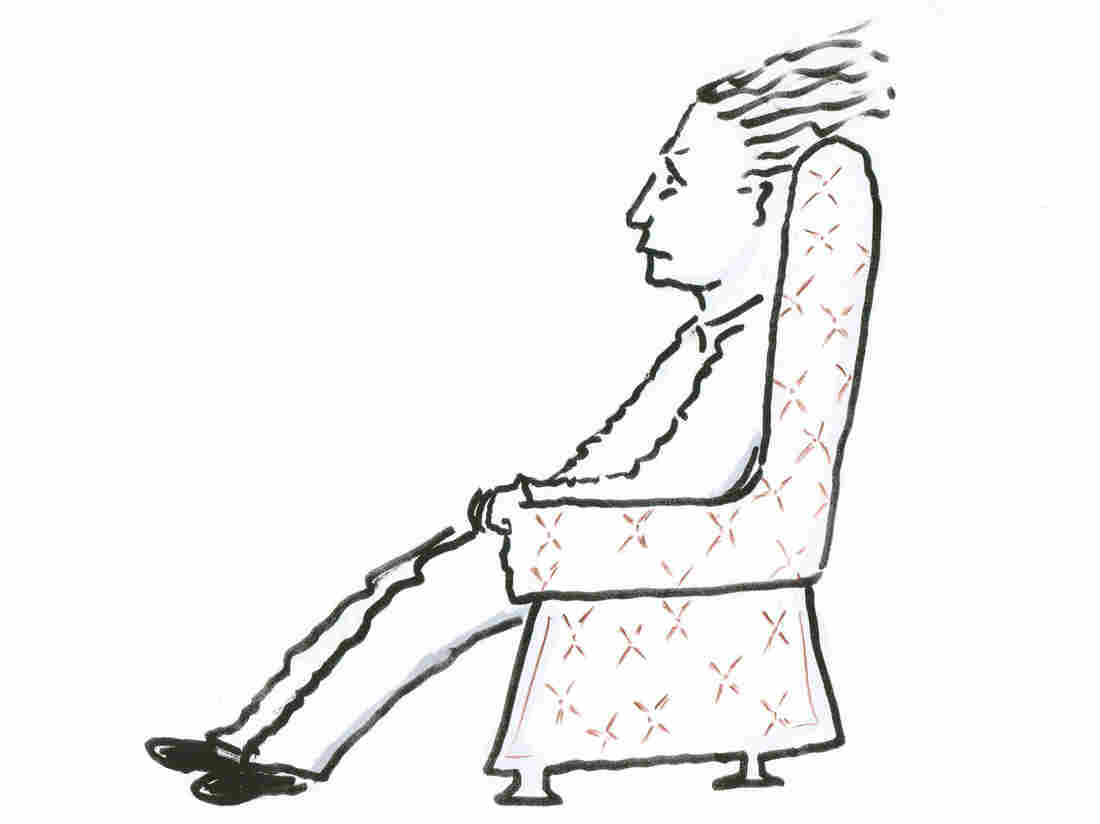 Man in Chair, setting #2.