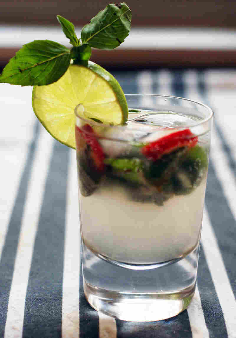 Spicy Thai Basil Mojito