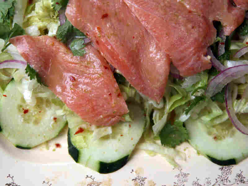 Cambodian Salmon Salad